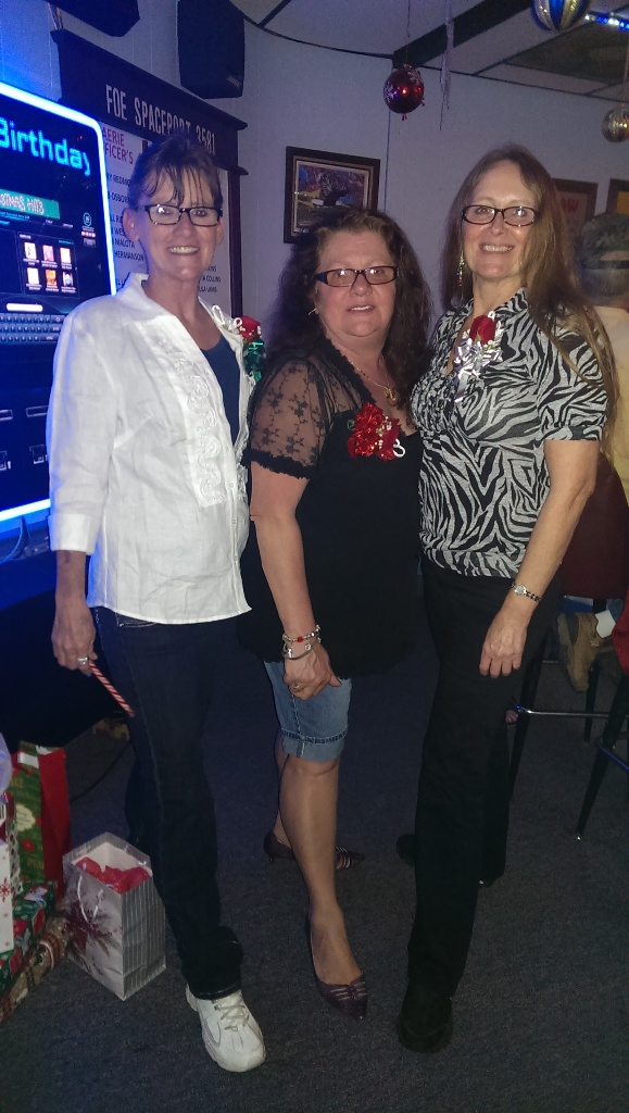 12-21-2013 Our beautiful bartenders at the Employees Appreciation Party